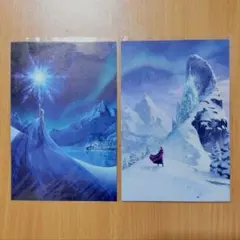 アナと雪の女王 ポストカード 2枚セット