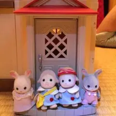 シルバニアファミリー  人形、洋服 セット