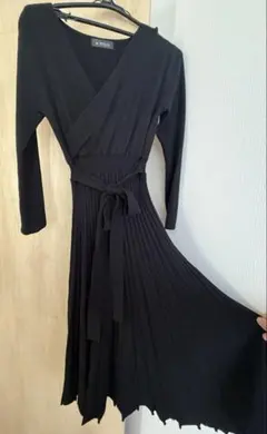 マタニティ授乳ワンピース　milk tea