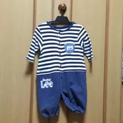 BuddyLee ロンパース 70cm　長袖　ボーダー　赤ちゃん　紺色　ベビー服