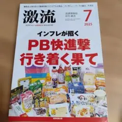 激流 2025年7月号　インフレが招くPB快進撃行き着く果て