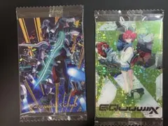 機動戦士ガンダム ジークアクス　ウエハース　カード　まとめ売り 2枚セット SR
