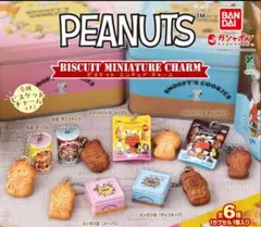 PEANUTS ビスケットミニチュアチャーム
