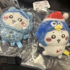 ちいかわ　ドンキ　ドンキホーテ　ハチワレ　マスコット　ぬいぐるみ　２種のサムネイル