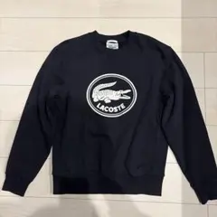 LACOSTE ネイビー クルーネック トレーナー M