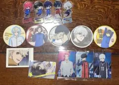 ブルーロック グッズ セット売り アクリルスタンド コースター カード チェキ