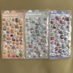 BONBON DROP 動物キャラクター シール 3シートセット