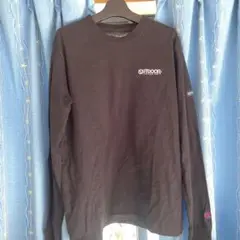 OUTDOOR ブラック 長袖カットソー M