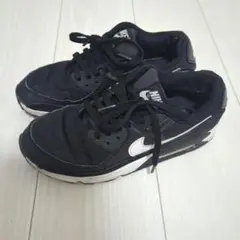 【NIKE】ナイキ　エアマックス90　24.5　黒✕白　レディース