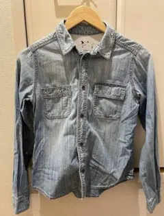 earth music＆ecology デニムシャツ