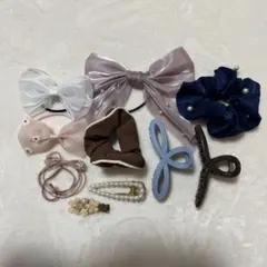 シュシュとヘアピンセット