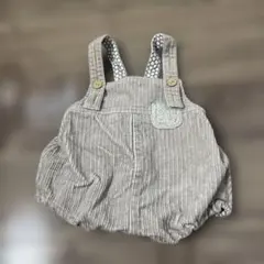 ラグマート　コーデュロイロンパース　グレー