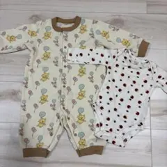 カバーオール ロンパース 2点セッ70cm