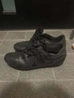 Nike Tiempo 10 HGブラック サッカーシューズ