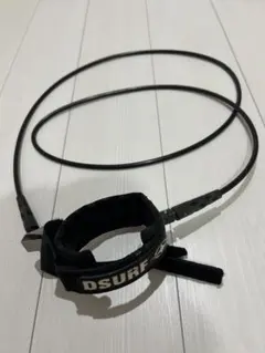 DSURF サーフボードリーシュコード ブラック