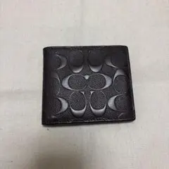 ♥*️様 COACH ダークブラウン 二つ折り財布