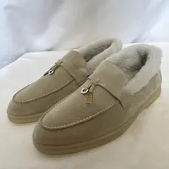 Loro Piana ムートン ライニング モカシン シューズ ローファー37 2026年最新】Loro Piana レディース モカシンの人気アイテム - メルカリ