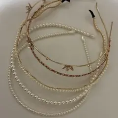 カチューシャ　5点セット