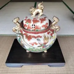 薩摩焼　美人伏香炉 薩摩焼 美人伏香炉 薩摩焼 美人伏香炉 KOGIRE-KAI 89th Silent