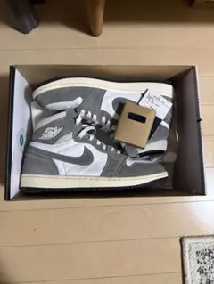 aj1 Retro High OG Black and Smoke Grey