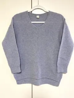 【美品】NOLLEY'S 水色Vネック セーター 38