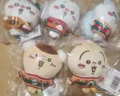 ちいかわ　エニマイくじ　D賞 ぬいぐるみ 5個コンプリートセット