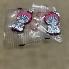 鬼滅の刃 滅！ カプセルラバーマスコット 11 猗窩座　ラバーストラップ　２個