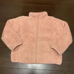 UNIQLO★ピンクフリースパーカー★120★