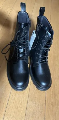 GU ライトボリュームソールレースアップブーツ　ブラック　L