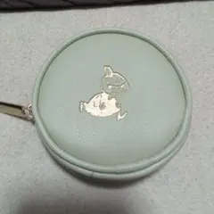 ミントグリーン コ　MOOMIN　ミーのコインケース （ノベルティ）