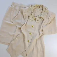 【1点物】レディーススーツ　スカートスーツ昭和レトロスーツ　ヴィンテージ　夏服