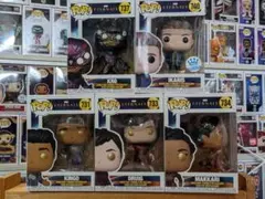 ​【未開封・限定版】Funko POP! マーベル エターナルズ 5体セットのサムネイル