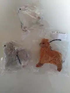 那須アルパカ牧場ストラップ3個セット