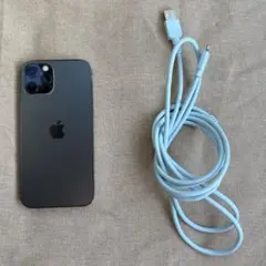 Apple iPhone 12 proブラック 本体 充電ケーブル付き