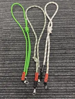 toporogieロープストラップ 3本セット