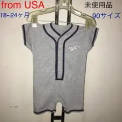 オールドネイビー　ロンパース　90(18~24ヶ月)