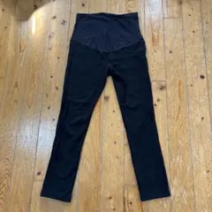 無印良品マタニティ ハイウエストパンツ ブラック