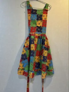 60-70's vintage パッチワーク　エプロンのサムネイル