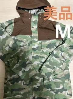 美品　ニマ レディース スノーボードウェア Mサイズ 迷彩柄　スノボジャケット