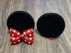 ディズニー ミニーマウス パッチン 耳 ヘアピン 髪留め ミニーちゃん