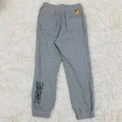 UNIQLO ユニクロ× KAWS カウズ　スウェット　パンツ　グレー　M