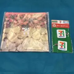 セブンイレブンくじ H賞 ラバーコレクション クリップ　スムージーフラットポーチ