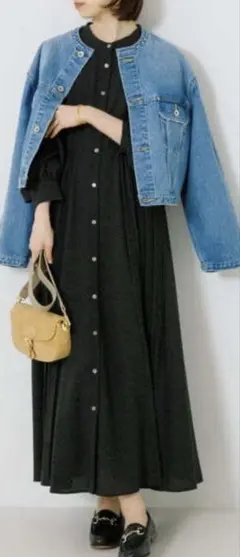 URBANRESEARCH レオパードドットプリントワンピース FREE