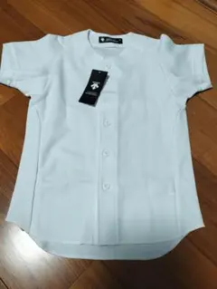 新品　未使用　白　半袖 ユニフォーム 130 デサント　DESCENTE