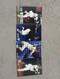 カルビー 秋山翔吾 プロ野球チップス カード 4枚セット