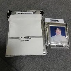 ATEEZ XYZ POPUP ガチャ ホンジュン　アクスタ　巾着　アチズ