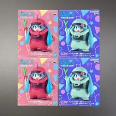 ガンダム45周年×初音ミク　フィギュア　ザクぐるみ　シャアザクぐるみ