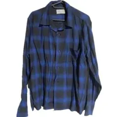 FREAK'S STORE オンブレチェックシャツ Lサイズ