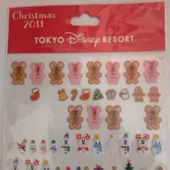 東京ディズニーリゾート クリスマスシール 2011年製
