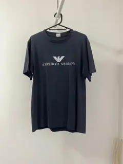Emporio Armani ネイビー Tシャツ送料込み最終値下げ早い者勝ちです